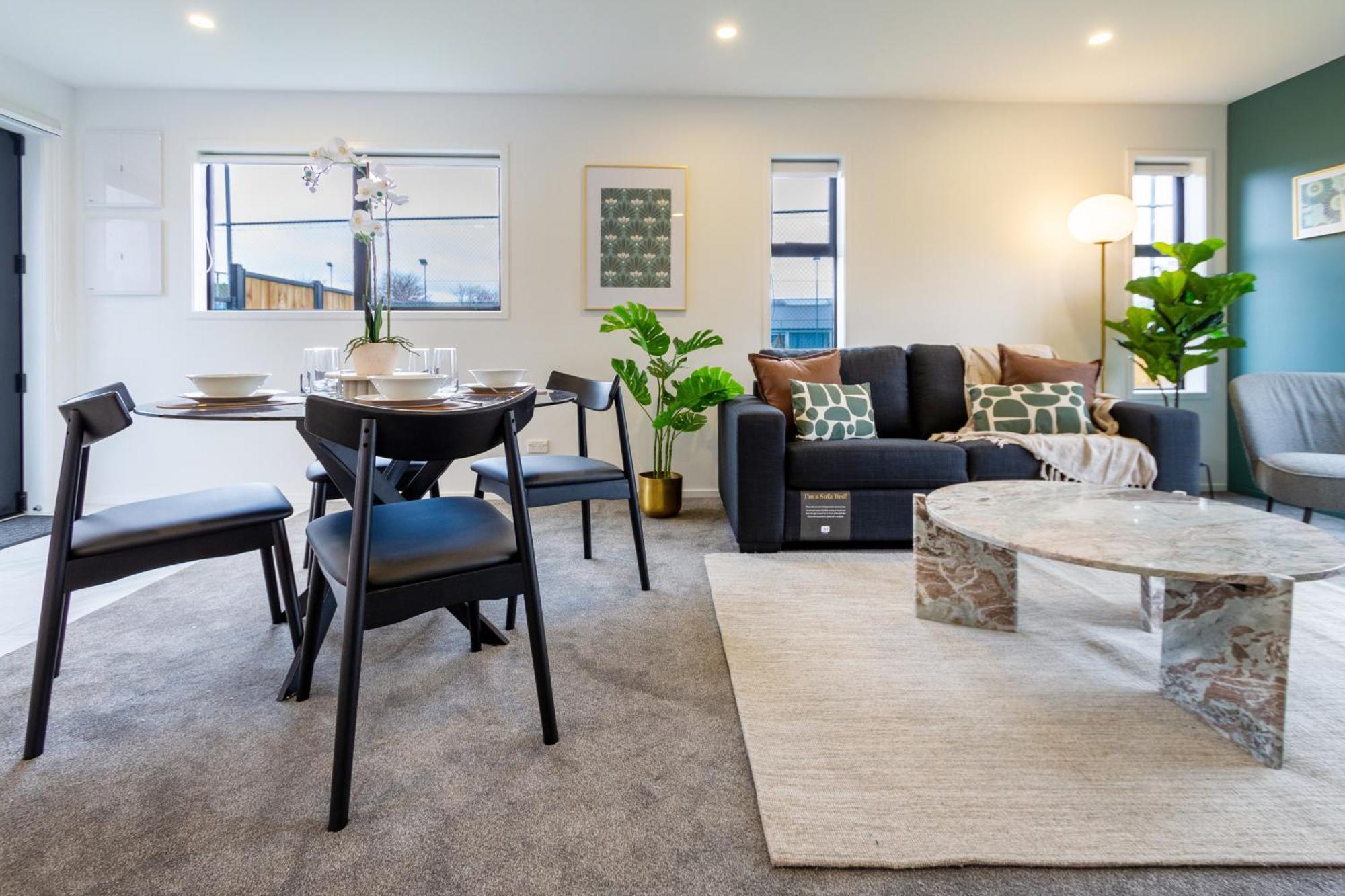 Serene Living 2 Bed With Carpark Christchurch Ngoại thất bức ảnh