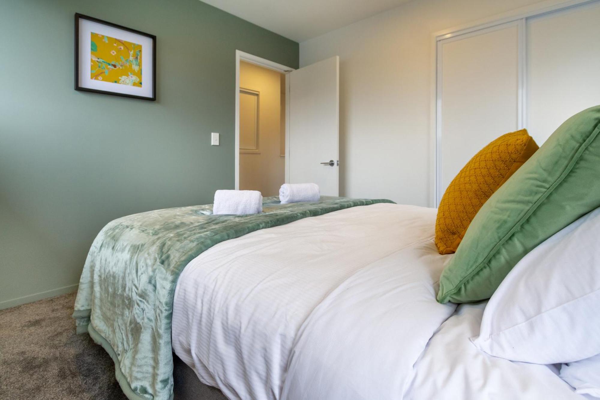 Serene Living 2 Bed With Carpark Christchurch Ngoại thất bức ảnh