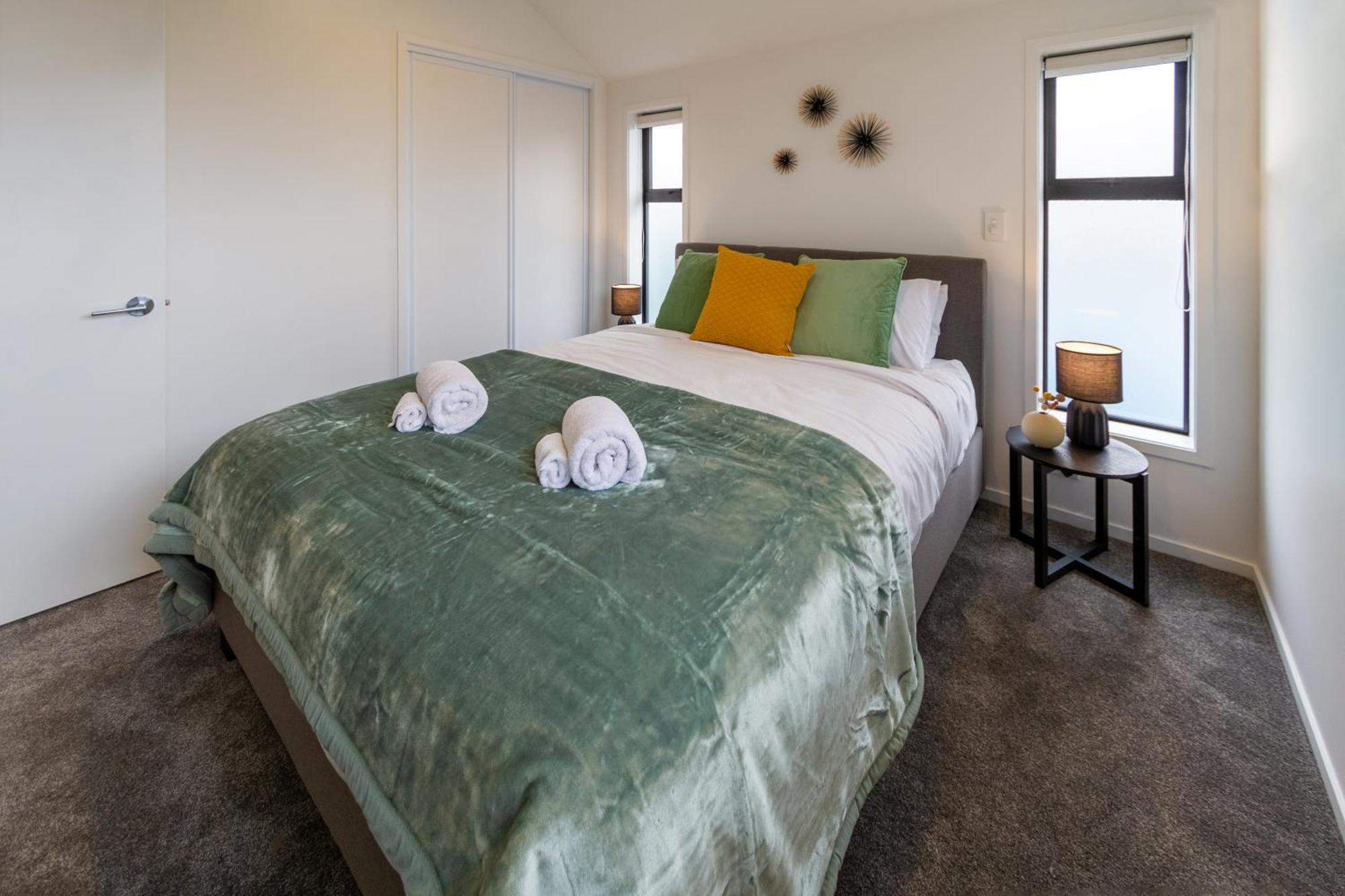 Serene Living 2 Bed With Carpark Christchurch Ngoại thất bức ảnh