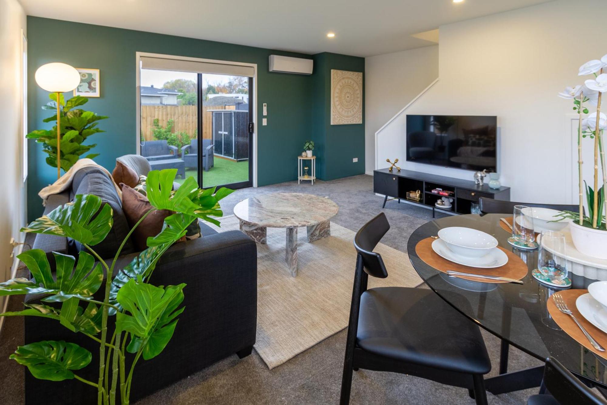 Serene Living 2 Bed With Carpark Christchurch Ngoại thất bức ảnh